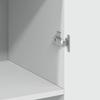 Tall Cabinet White 70x42.5x225 cm Particleboard