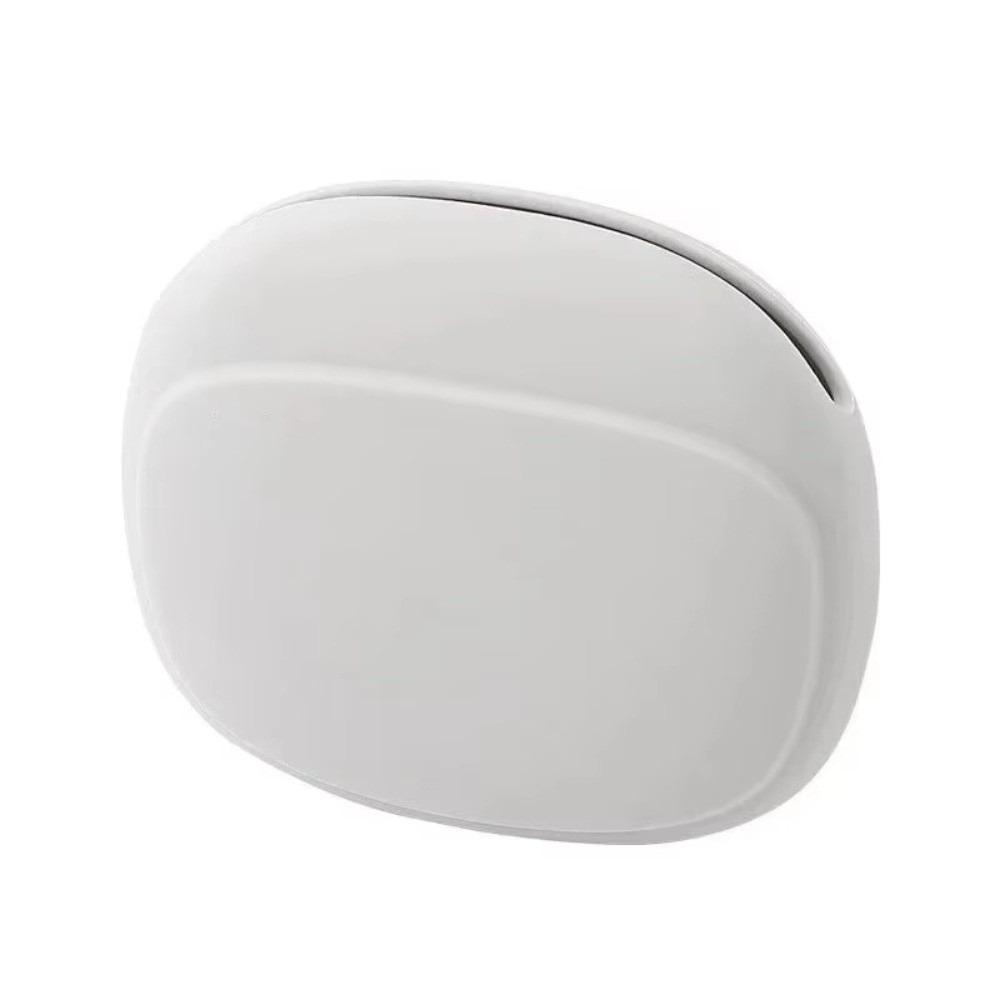 

Mini Headphone Storage Box Silicone Lipstick Storage New Earphone Case Accessory Organization білий/сірий