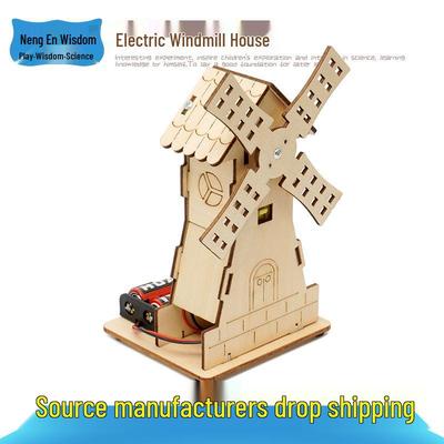 Electric Windmill Model Kit for Students and DIY Science Projects