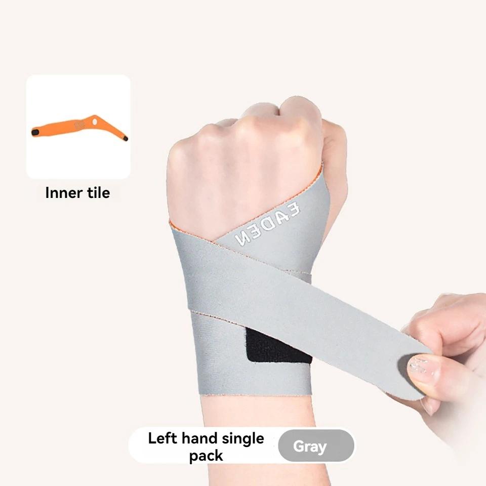 1Pcs Lightweight Wrist Support Fitness Thin Badminton Sports Jacket Wrist Sprain Tendon Sheath Joint Strain Winding Fixation