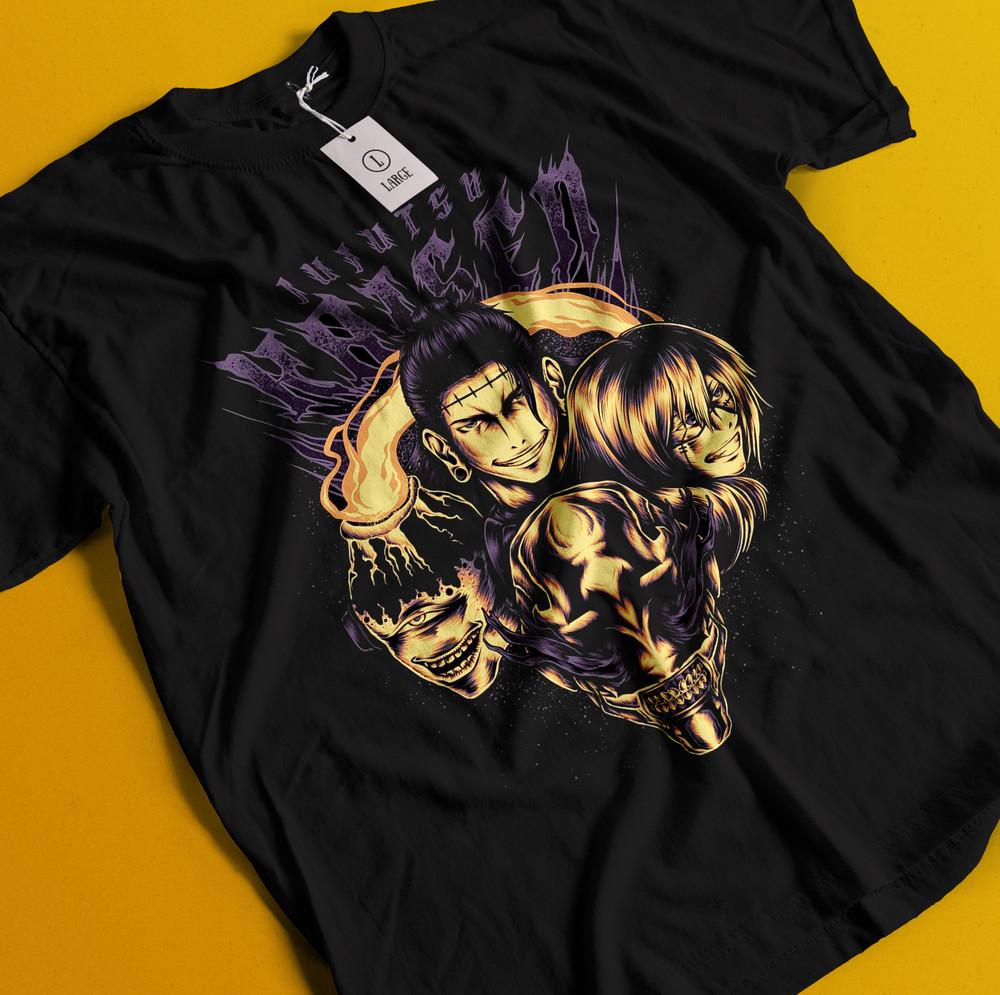 

Geto Suguru T-Shirt Gojo Satoru Shirt Jujutsu Kaisen Tshirt Jogo Mahito Curse S