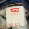 Levi's 94'S90s 610 Made in USA Denim pants W29 Indigo blue jeans Men's Used