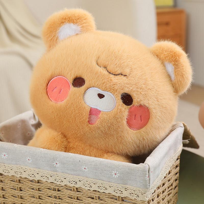 Cute animal cute pet doll series plush toy boutique seven-inch grab machine doll sleeping pillow soothing doll