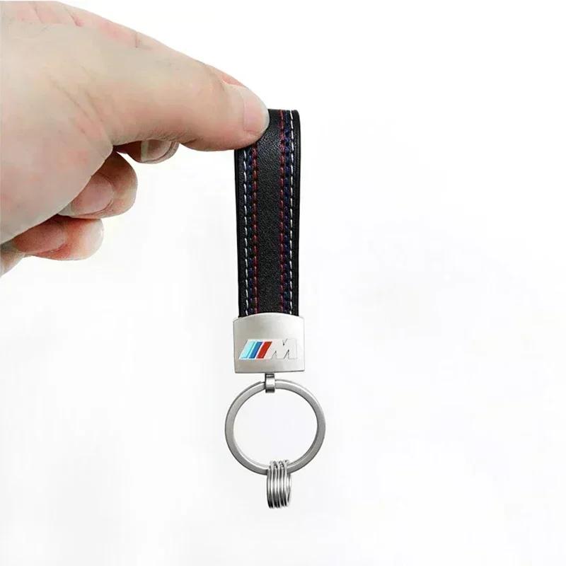Car Keychain Pendant Double sided Key Ring For BMW M X1 X3 X4 X5 X6 1 3 4 5 Series X7 F10 F15 F16 F20 F30 F18 F25 E36 E46 E90