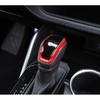 Gear Shift Knob Cover Trim Red& Black For Toyota Grand Highlander RAV4 Venza