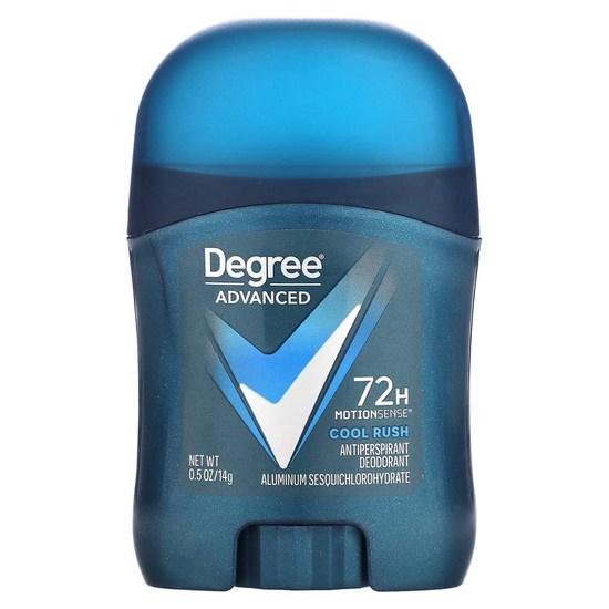 Degree Deodorant 72 Stunden anhaltender Motion Sense Antitranspirant Cool Rush Duft, 2 Stück, 14g