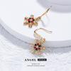 2022 Elegant Snowflake Stud Earrings: European & American Style Christmas Jewelry for Women