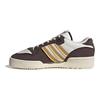 Adidas Originals Rivalry Low Comfortable Simple Shock Absorption Durable Low-Top Sneakers Unisex Sneakers White Brown IH0499