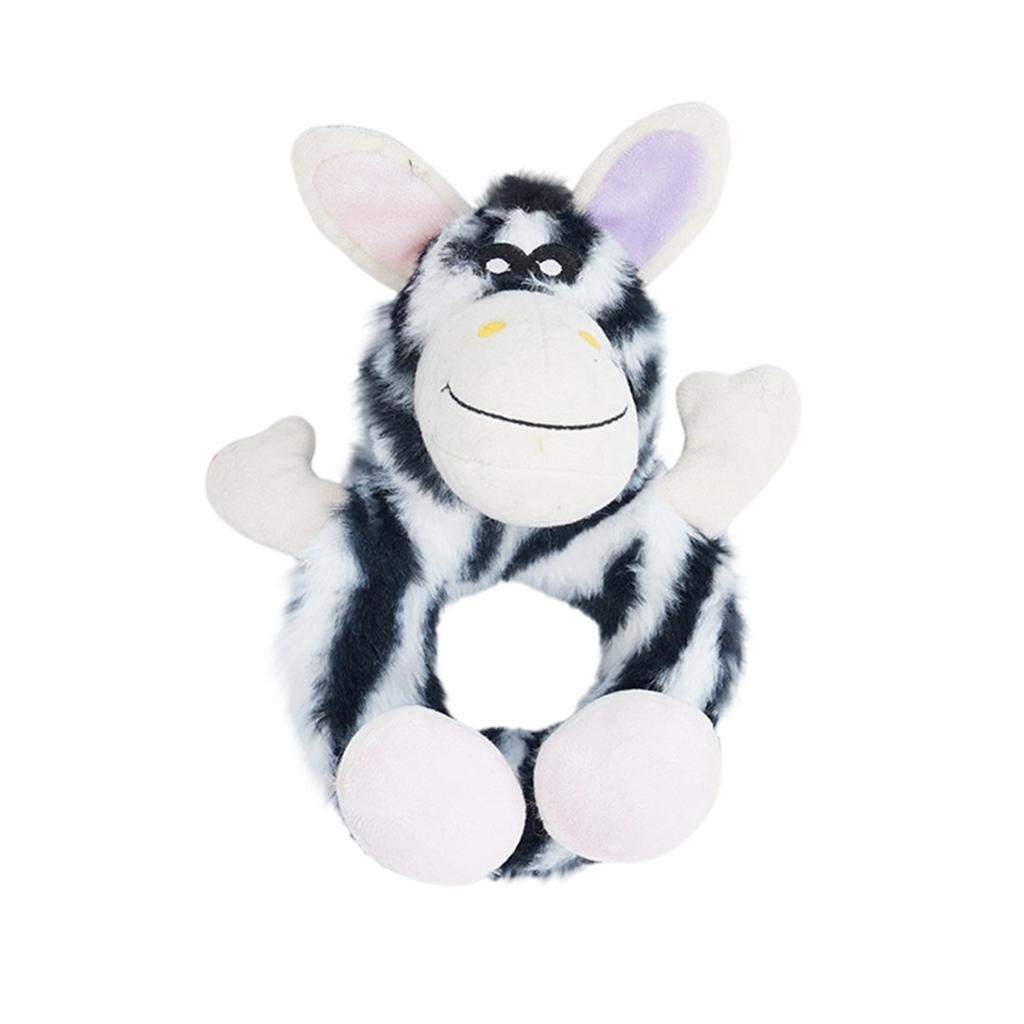 Indestructible Dog Toy, Solid Plush Dog Toys For Aggressive Chewers, Squeaky Chew Toy For Small Medium Large Dogs Puppy Teething Toys