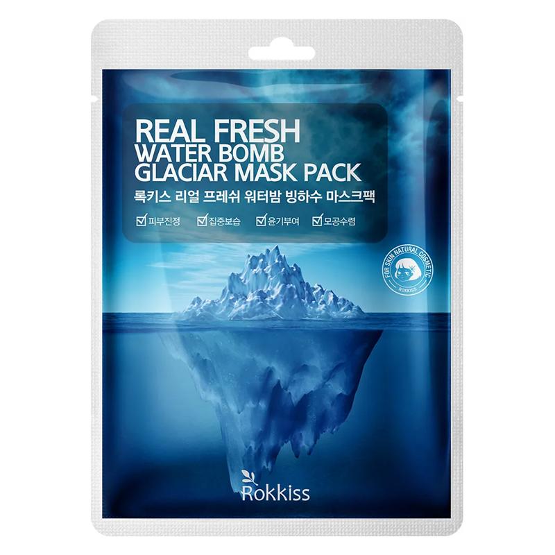 Rokkiss Masque Pack Bombe d'Eau Fraîche Glaciar 23g