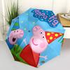 Peppa Pig, Party Hats Automatic Opening and Closing, 8 Rib Structure Portable Umbrella, Suitable for Men and Women In All Seasons Perfect G