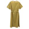YAECA made in Japan Short sleeve Long dress M khaki Women Used