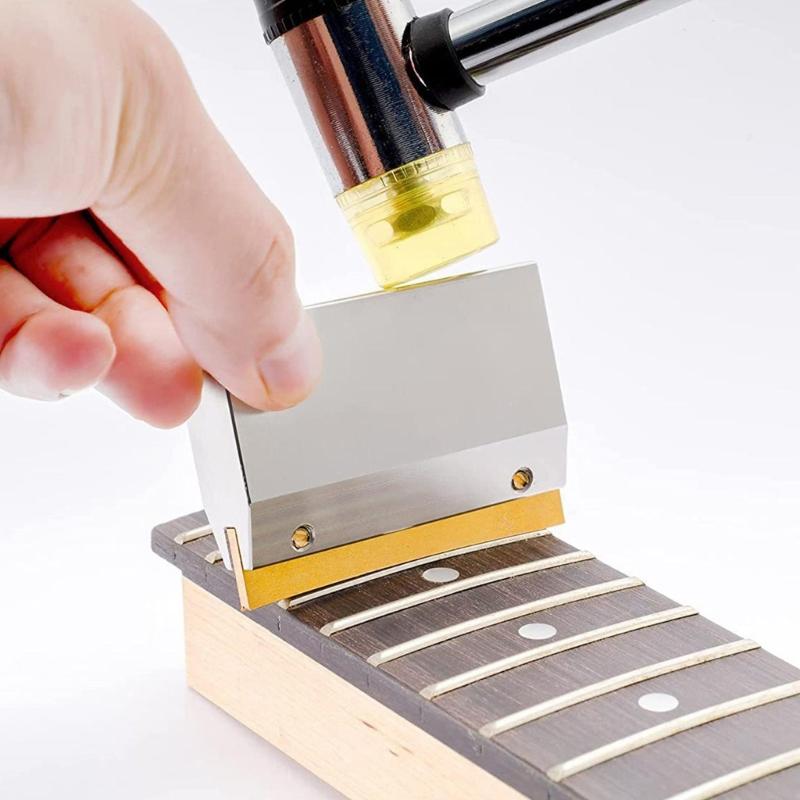 Guitar Fret Press Caul Pressing Tool Steel for Fingerboard Wire Replacement Musical Instruments Guitar Accessories
