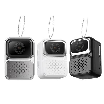 Thumb Necklace Camera 32GB Memory Card Compactly Wearable Keychain Camera For Photos Videos And Trendy Outfits Decors
