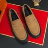 Fashion Fashion Loafers Party Casual Leather Shoes Men's Formal Comfortable Luxury Slip-On New Elegant Man Wedding Social Derby Shoes