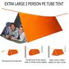Skládací stan pro nouzové přežití Turistika Camping Přístřešek Venkovní voděodolný