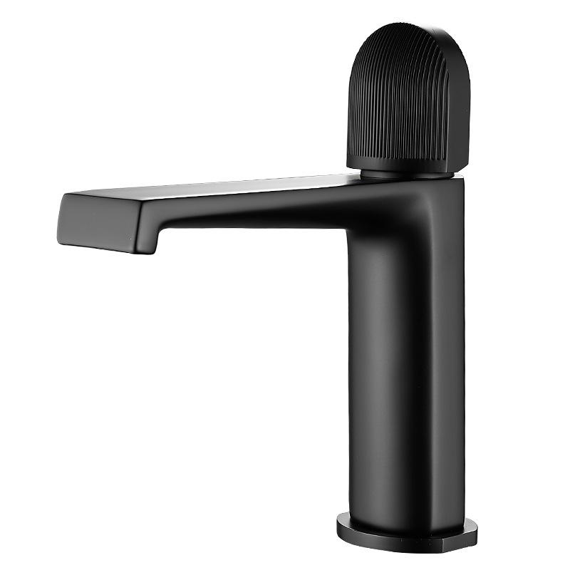 Grey/White/Black/Chrome Bathroom Hot And Cold Mixed Basin Faucet Brass Light Luxury Home Bathroom Cabinet Hand Wash Basin Tap