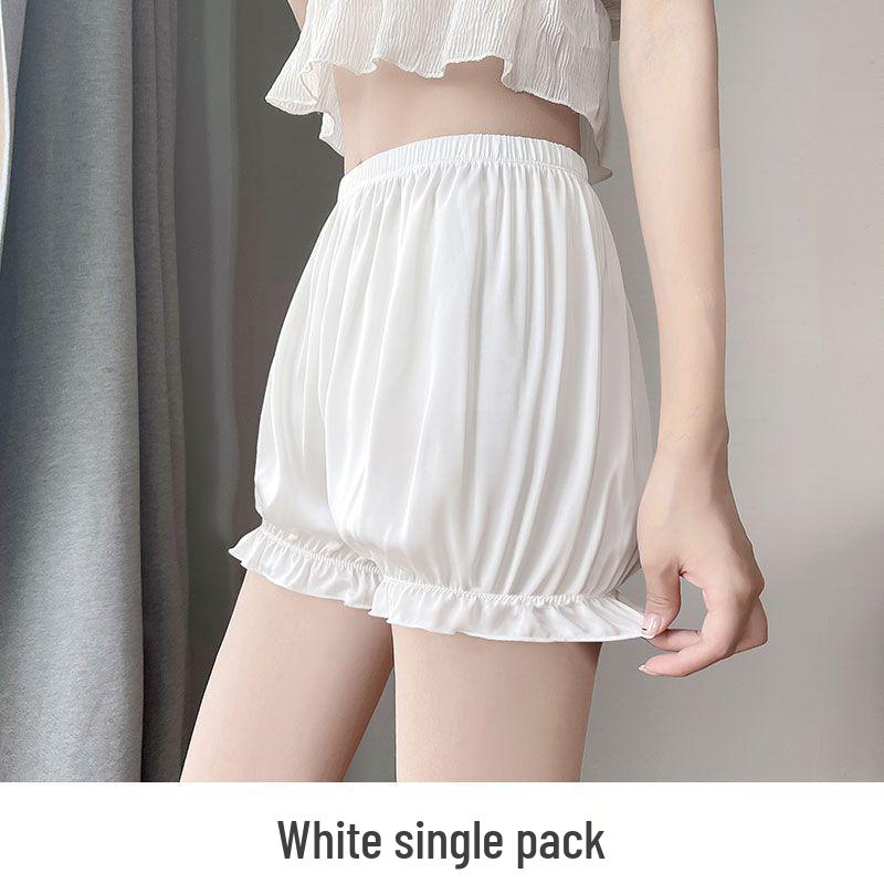 

Women s Summer Anti-Exposure Bloomers - Lightweight Loose Lolita Pumpkin Pants Safety Shorts Large 125-150 jin