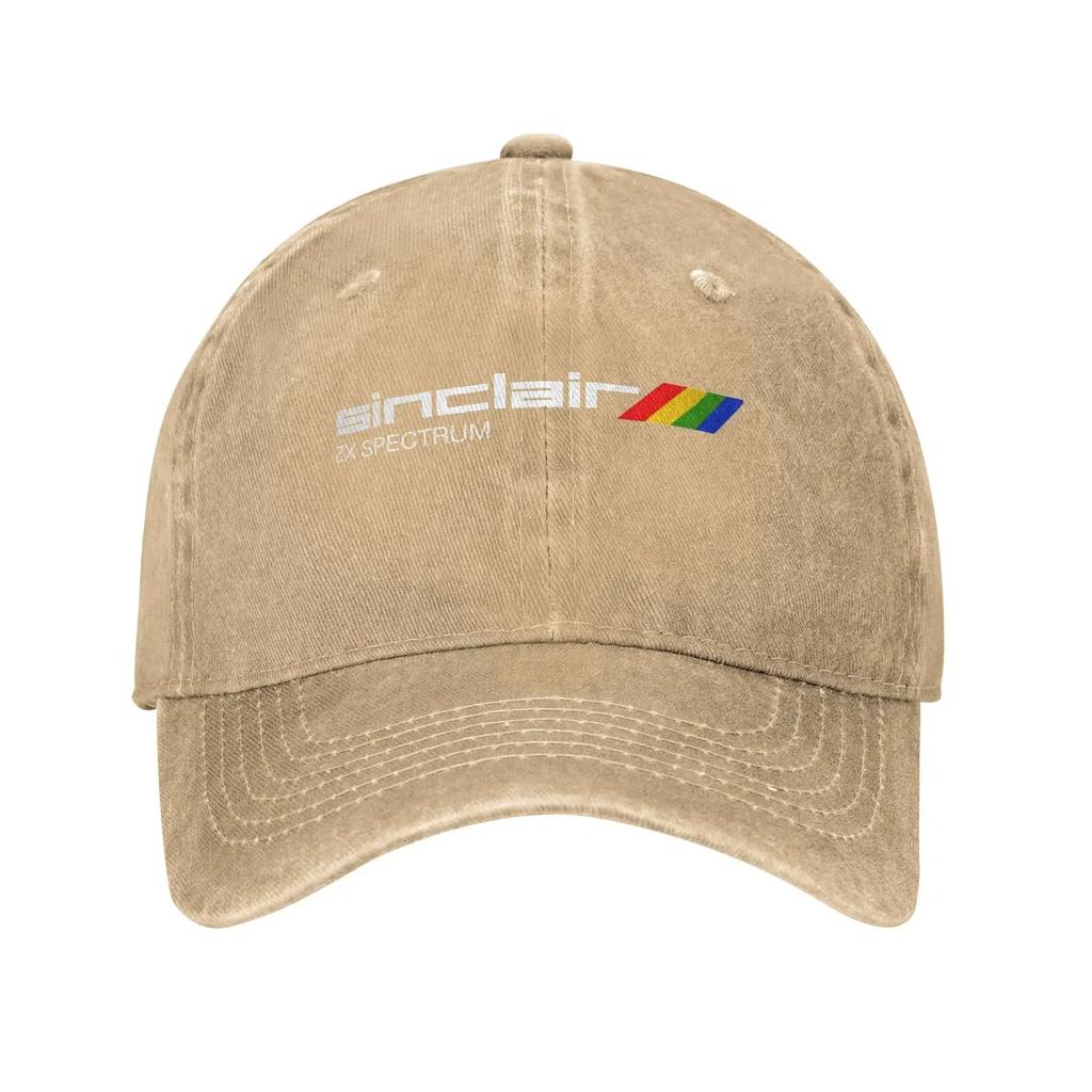 Ležérní baseballová čepice Sinclair ZX Spectrum Unisex Opotřebovaný džínový Praná sluneční čepice Venkovní aktivity Nastavitelný střih Čepice