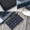 Wireless Keyboard Digital Number Numeric Keypad Accounting Bank 18 Keys Keypad