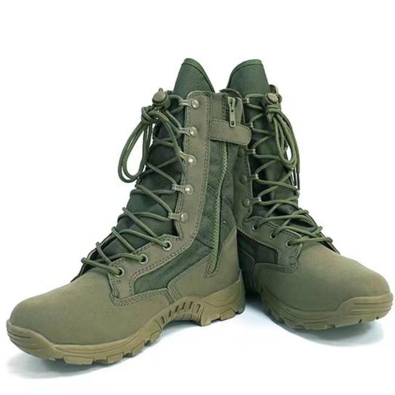 Fashion Male Outdoor Training Combat Hunting Boots Spring Autumn Men Jungle Hiking Sports Climbing Camping Breathable Camo Desert Shoes