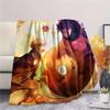 Naruto  Print Flannel Blanket, High quality Comfortable for All Seasons, Home Decor, Warmth and Comfort