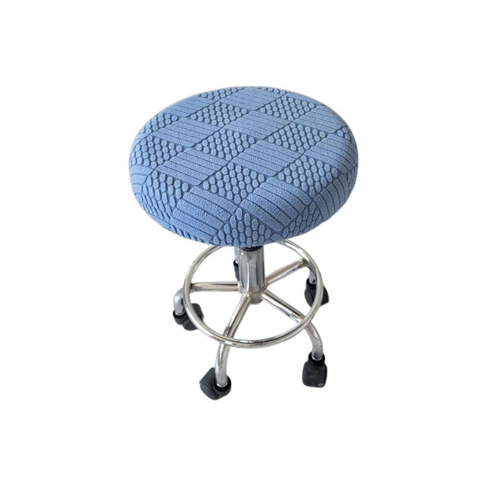 Thickened Round Chair Cover Elastic Stool Cushion Slipcover New Bar Round Stool Cover