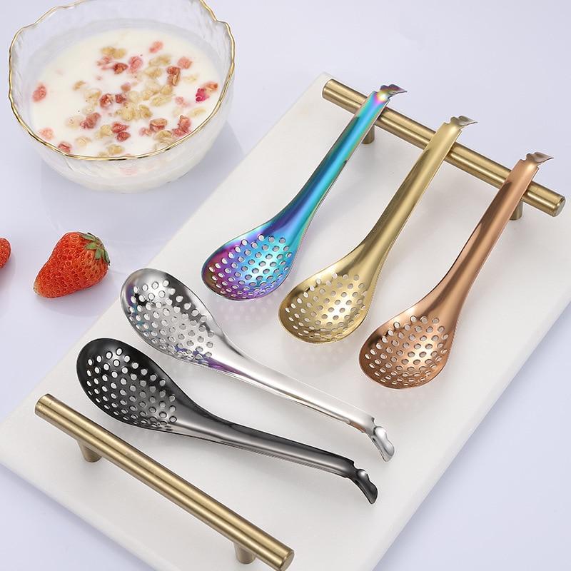 Cooking Gadgets Caviar Spoon Yolk Caviar Colander Kitchen Tools Kitchen Accessories Colander Egg