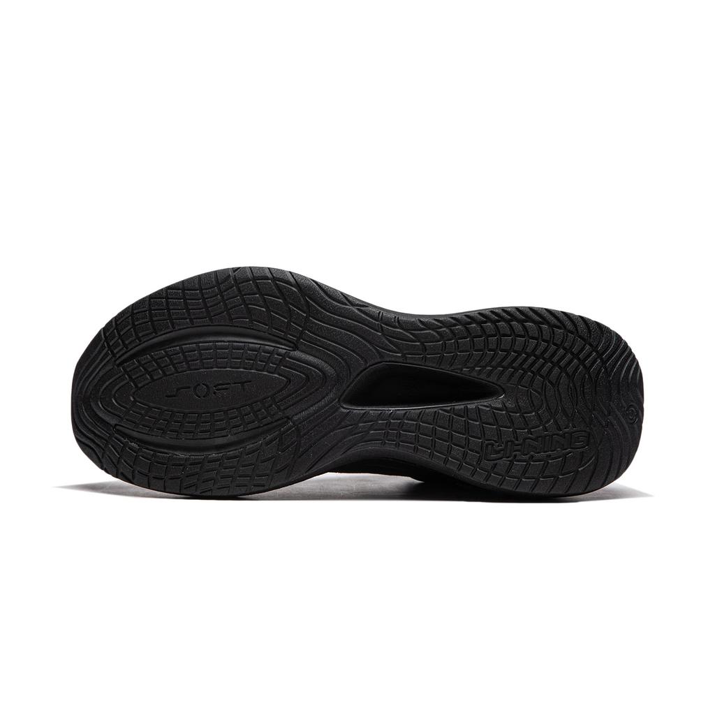 New LiNing SOFT GO MAX Slip Resistant, Abrasion Resistant, Breathable Low top Casual Shoes Men's Black AGLU037-1