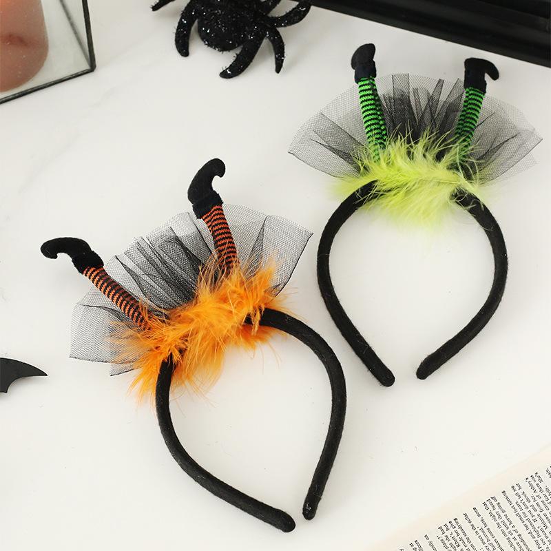 Halloween Decorations - Witch's Headband Hairband for Costume Parties - Halloween Party Props