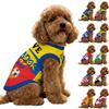 Pet Dog Shirt Soccer Themed Sports Jersey Lightweight Breathable Sleeveless Design Suitable for Small Medium Dogs Comfortable Fit