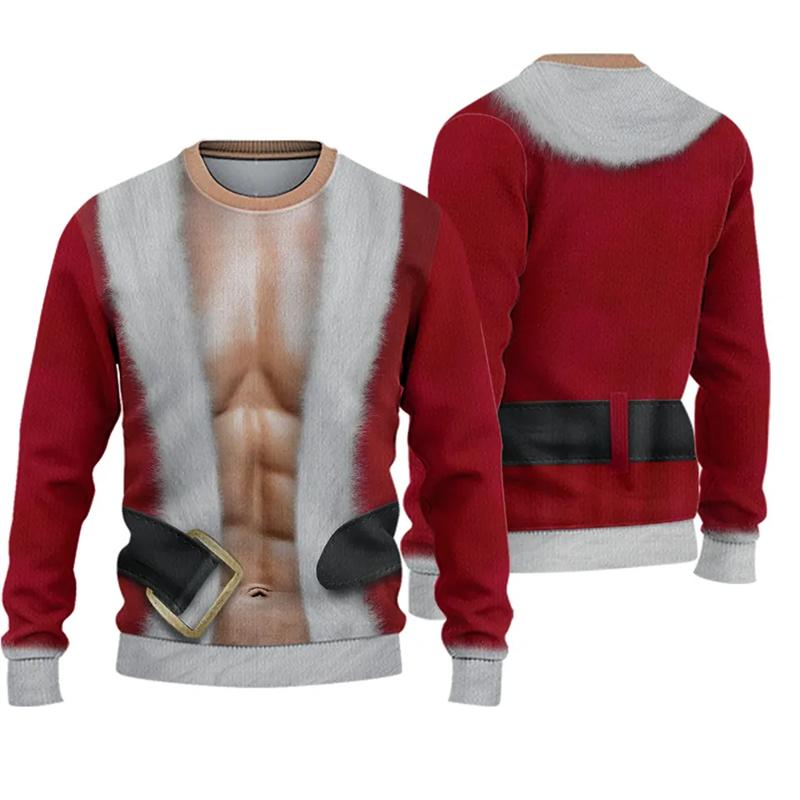 Fashion Jesus Ugly Christmas Sweater For Man Women Clothes Hip Hop Party Men Sweatshirts Casual Pullovers Beers Tracksuit Tops