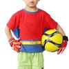 Fotballhansker Målvaktshansker Fotballhansker for barn med sterkt grep i håndflatene Pustende design Støtabsorberende for unge