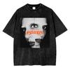 Vintage Washed Lady Gaga The Mayhem Ball Tour 2025 T Shirt Fashion Women Aesthetic High Quality Acid Wash 100% Cotton Tees