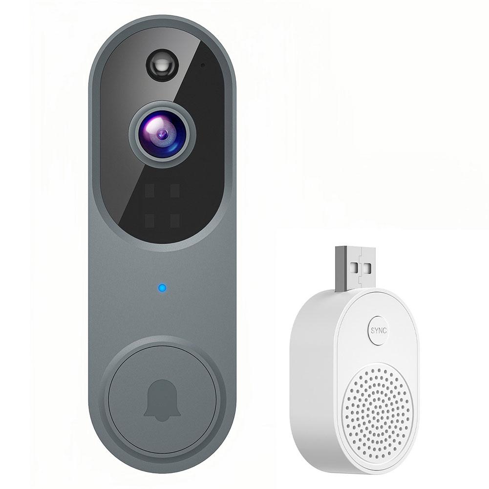 Waterproof 5G 2.4G WiFi Video Doorbell 1080P Smart Home Wireless Intercom Camera Door Bell for Security Protection Accessory