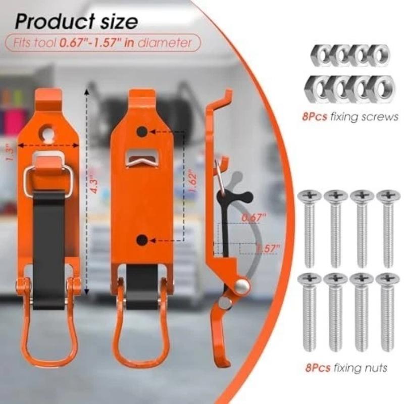 Tool Fixing Bracket Wall Mounting Bracket For Car Roof Rack Shovel Ax Quick Release Clamp Shovel Bracket Car Rv Boat Bracket