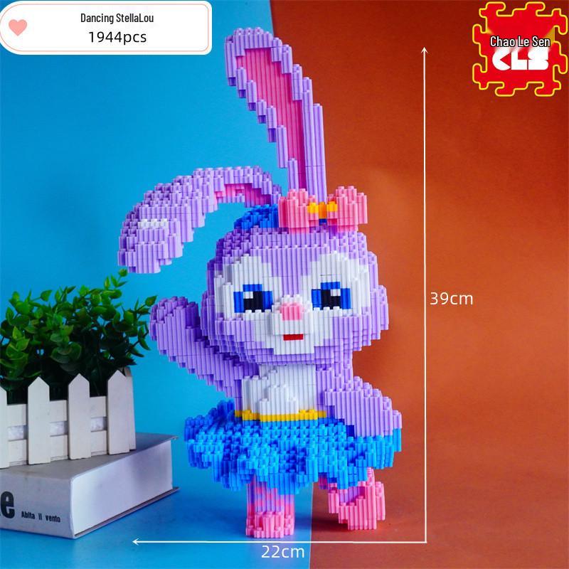 Chaole Sen 2026 Girl Series: Night Market Stall Building Blocks Toy