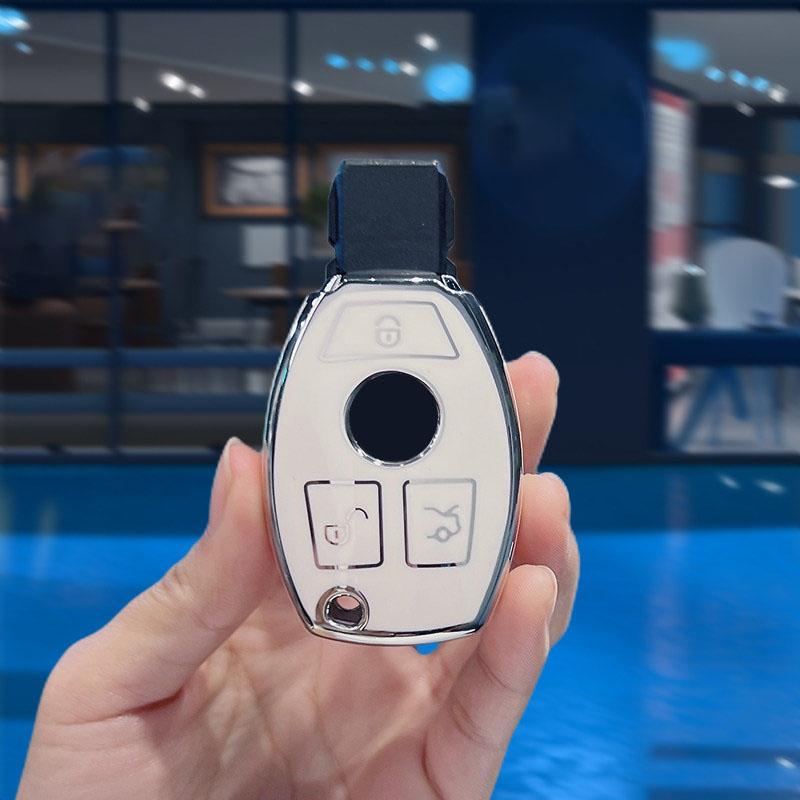 Shell Fob Fashion Tpu Car Key Case Cover For Mercedes Benz A B C E Class Gls Gla Glk Glc Cls Cla Amg W204 W205 W212 W463 W176