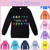 Jungen Kinder Mädchen Kapuzenpullover Among Us Spielmuster Kapuzenpullover Jacke Oberteile Alter 314 Jahre