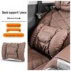 Universal Car Headrest & Lumbar Support Cushion for All Seasons - Fits Tesla & Mercedes