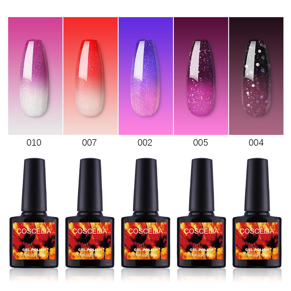 

Набор гель-лаков Coscelia Chameleon, набор инструментов для маникюра, замачиваемый гель, долговечный гель для дизайна ногтей своими руками