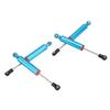 Ongwan 4pcs RC Car Shock Absorber Aluminum Damper for 1/10 Simulation Climbing Car 110mm (Blue)