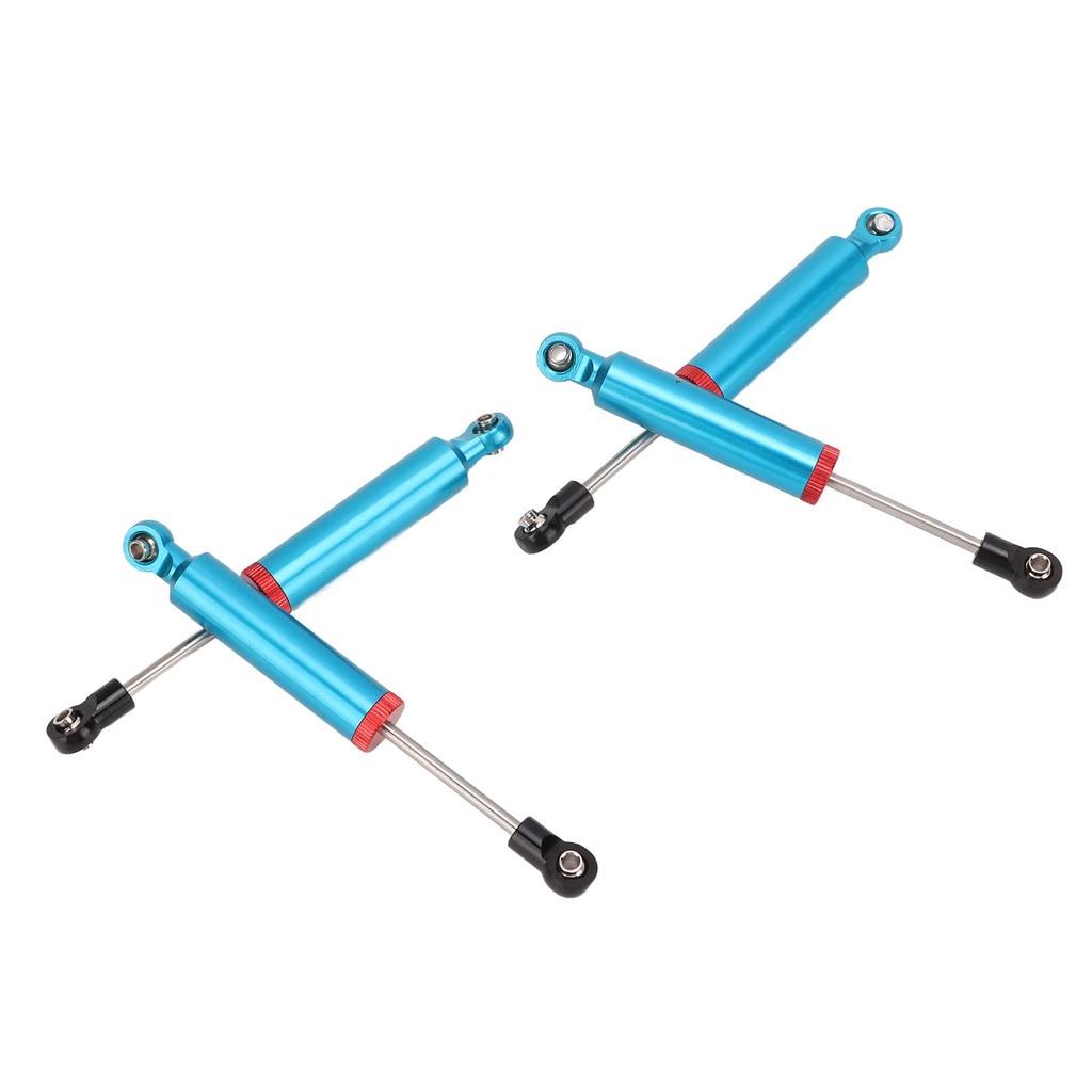 Ongwan 4pcs RC Car Shock Absorber Aluminum Damper for 1/10 Simulation Climbing Car 110mm (Blue)