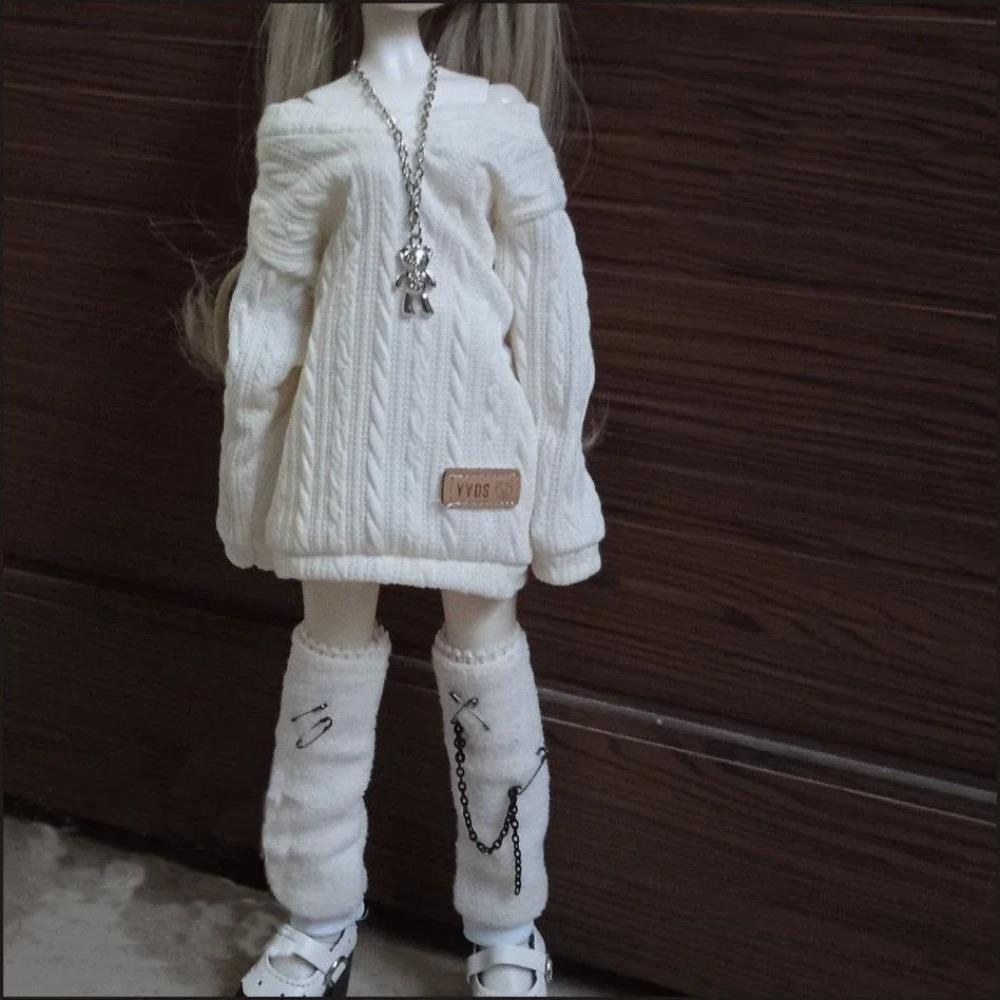 

Новий одяг для ляльок 30/45/60 см для ляльок Bjd 1/3 1/4 1/6, вільний светр, DIY іграшки для дівчаток, одягання, аксесуари для ляльок, без ляльки fit to 45cm doll