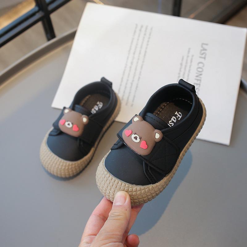 Spring Casual Shoe New Cute Versatile Kid Sneakers Anti Slip Soft Sole Comfort Girl Shoes Flat Simple Retro Kids Shoes Unisex