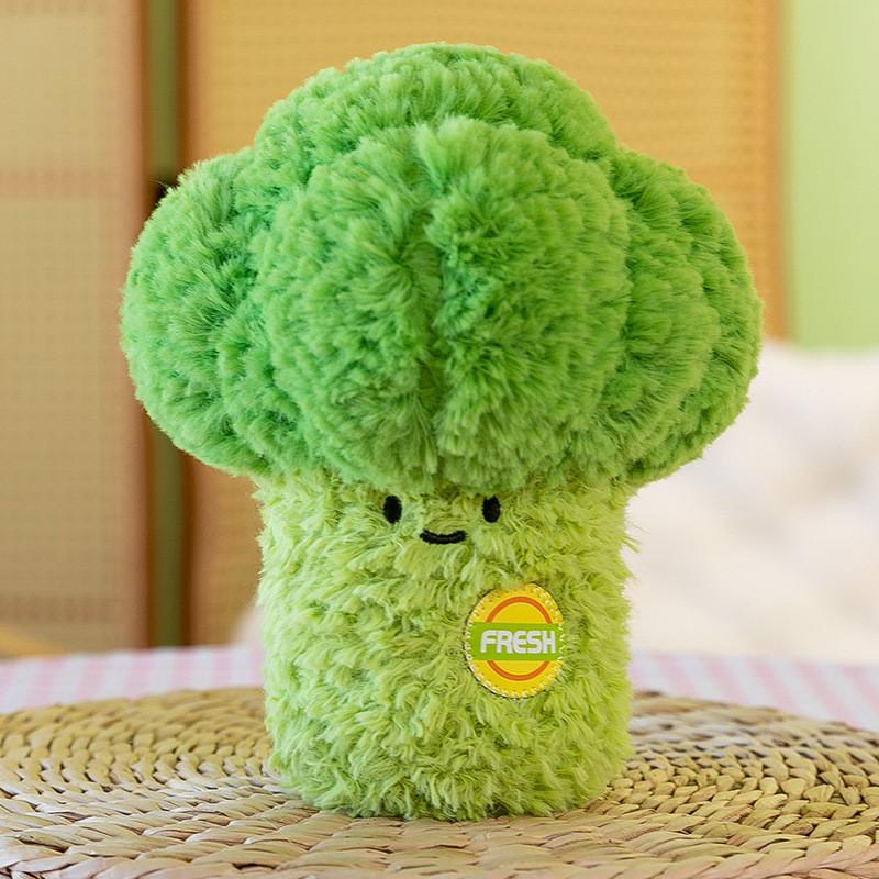 Soft Fruit Realistic Veggie Plushies Coral Fleece Stuffed Playroom Decor Gift