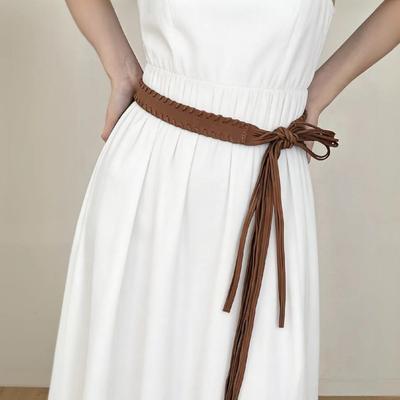 Damen Ethnischer Handgewebter Quasten-Taillengürtel - Retro, Vielseitiges Modeaccessoire für Kleider