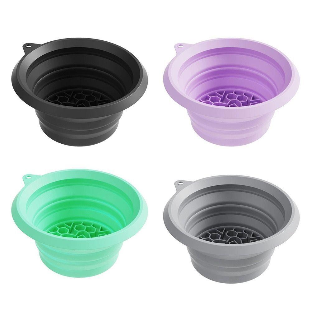 Foldable Face Ice Bath Bowl Stress Relief Rapid Cooling Washbasin  for Women Girls