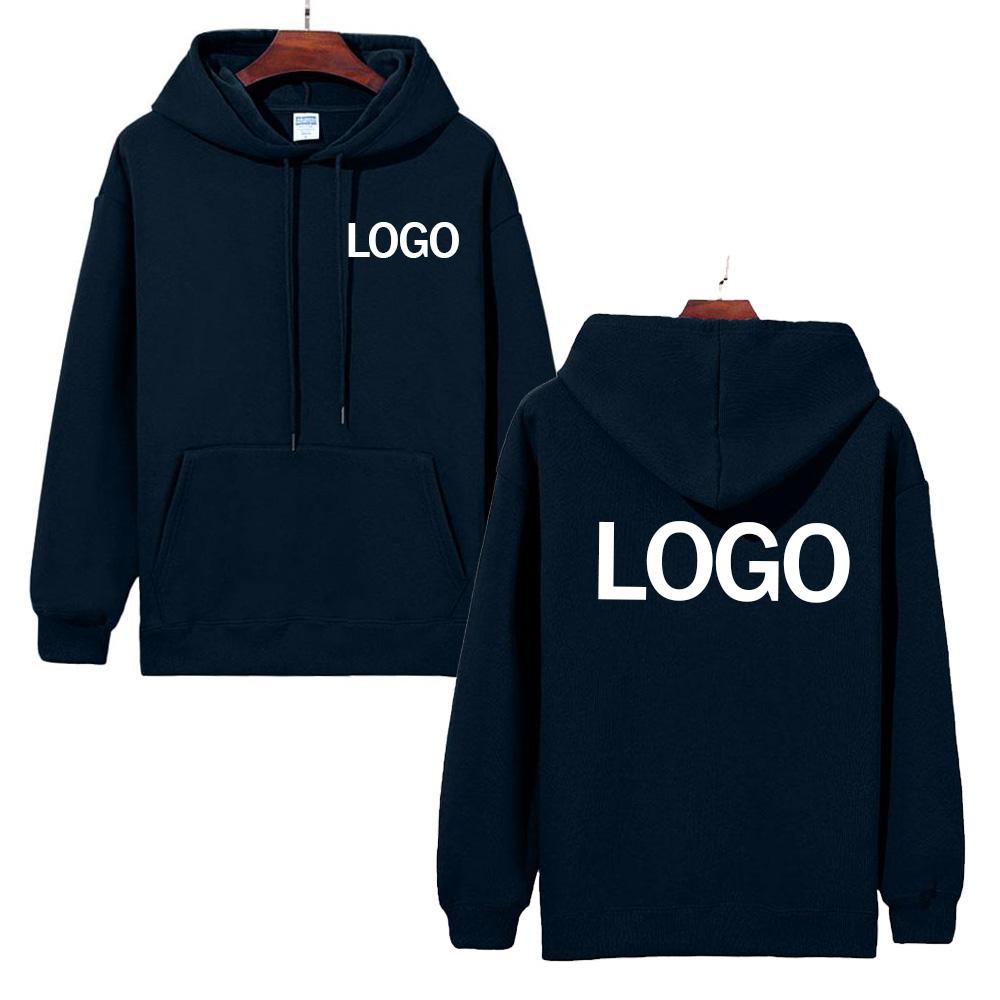 Heavy Men's and Women's Autumn and Winter sweatshirts velvet warm Hoodies customise your logo DIY01 Sweatshirts
