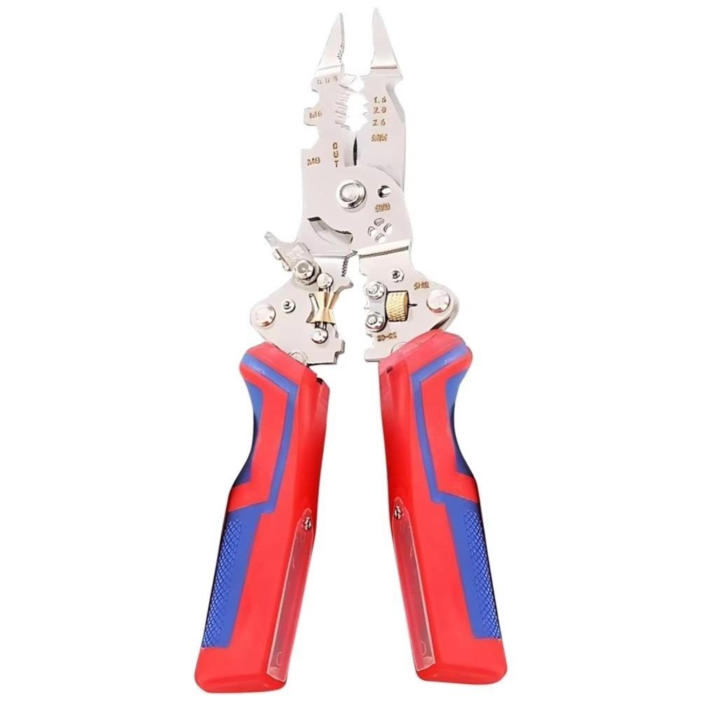 Stripping Crimping Electrical Wire Stripper Foldable Design Cable Cutter Pliers Wire Cutting Work